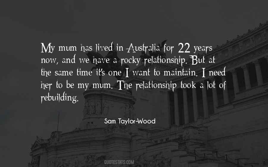 Rebuilding Relationship Quotes #1696764