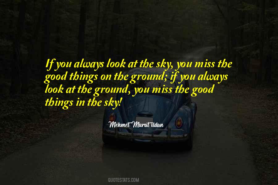 Always Look To The Sky Quotes #315293