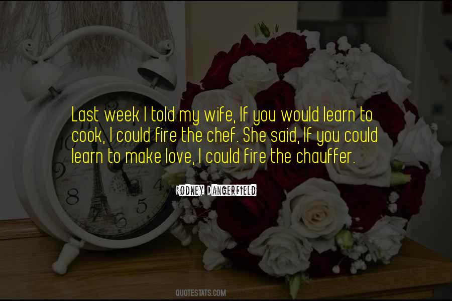 Wife Chef Quotes #968117