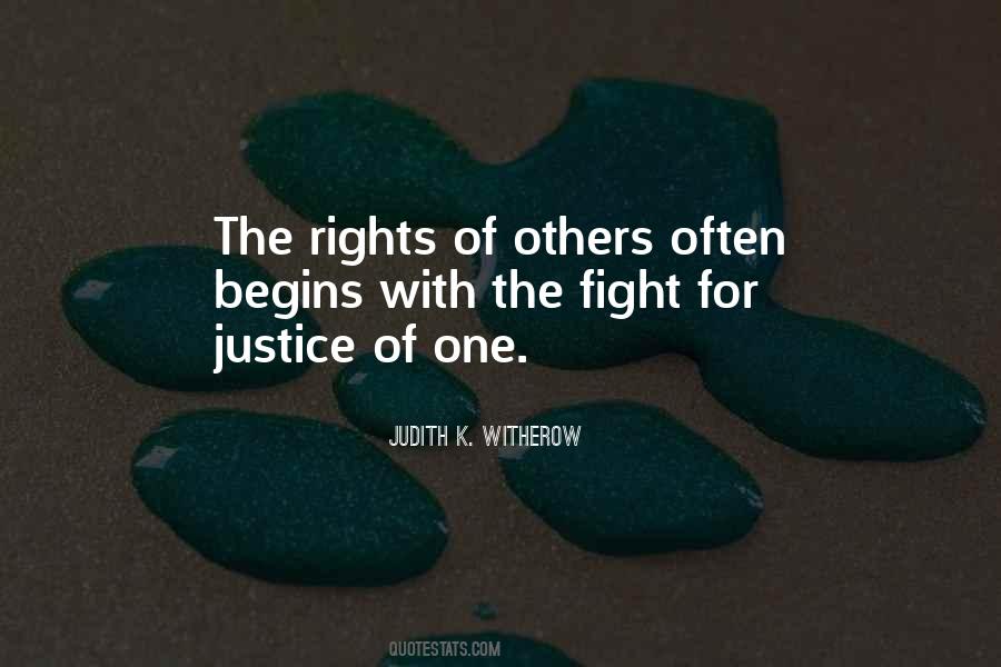 Fight For Others Quotes #387866