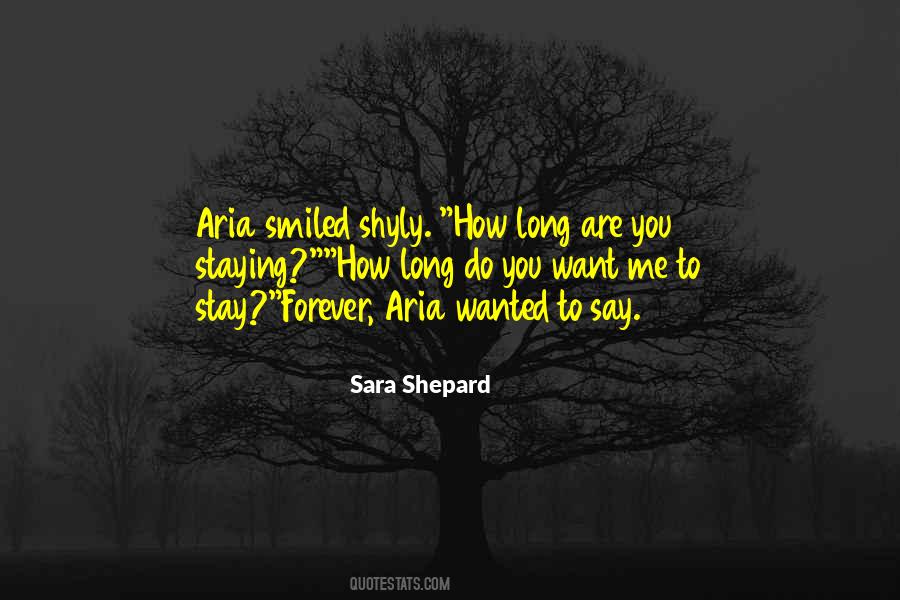 Stay Long Quotes #87970