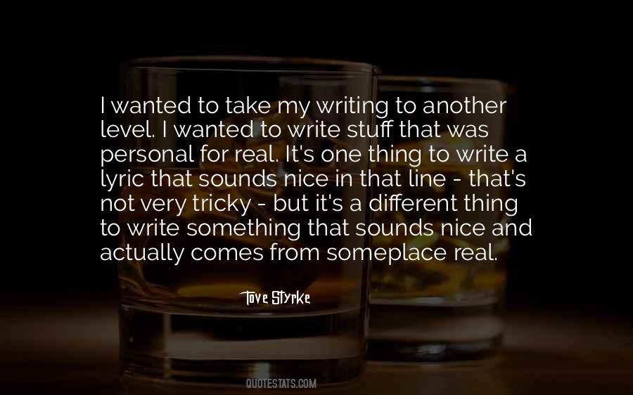 Nice Line Quotes #1275951