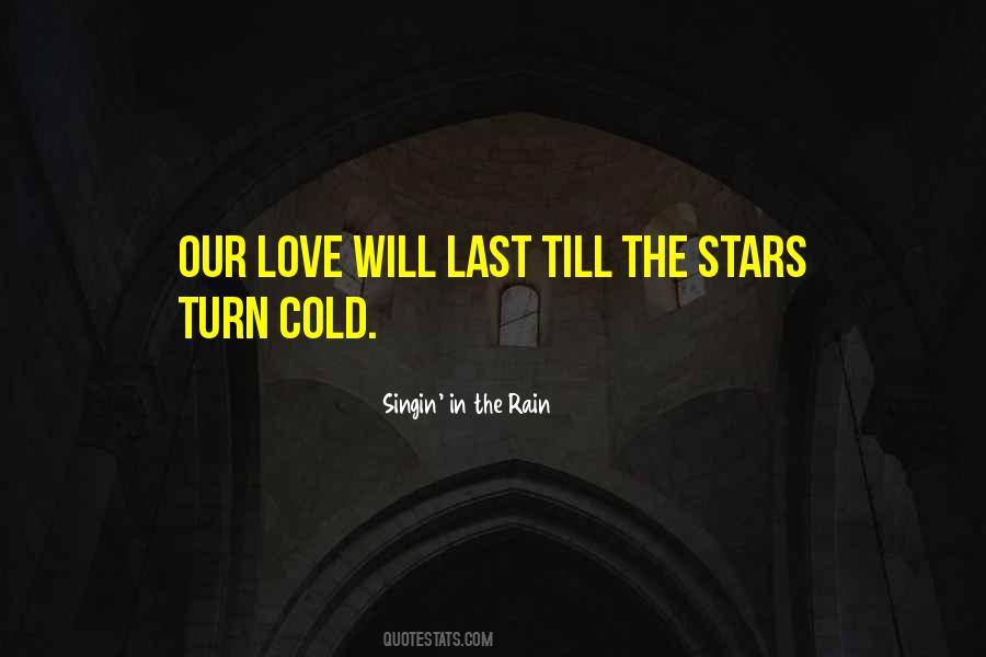 Our Love Will Last Quotes #421582