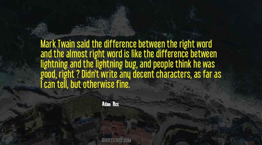 Think Mark Quotes #1583960