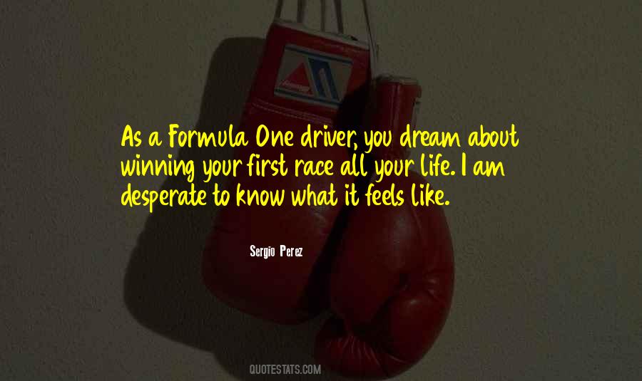 Formula One Driver Quotes #1067241