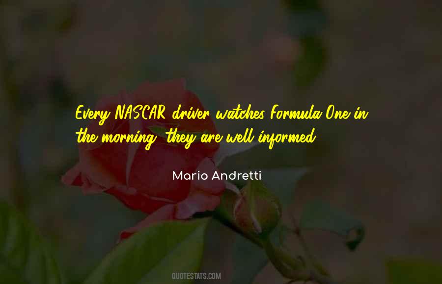 Formula One Driver Quotes #419911