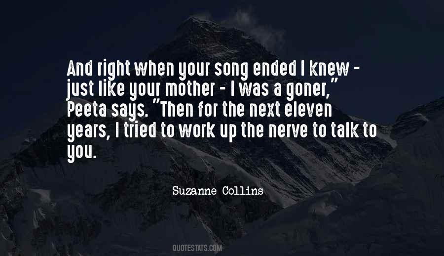 Mother Song Quotes #1660415