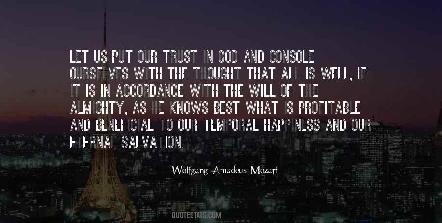 Happiness And Trust Quotes #1682752