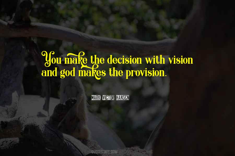 Quotes About God Provision #1634395