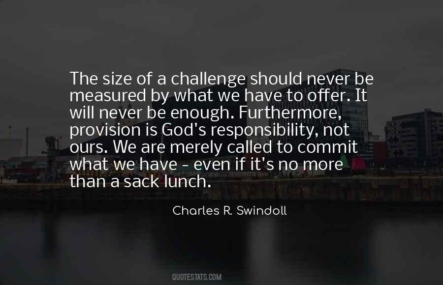 Quotes About God Provision #660452