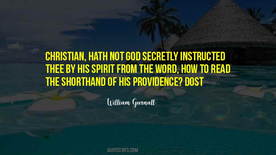 Quotes About God Providence #575292