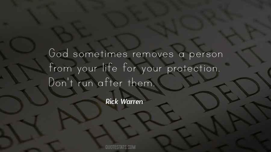 Quotes About God Protection #1154626