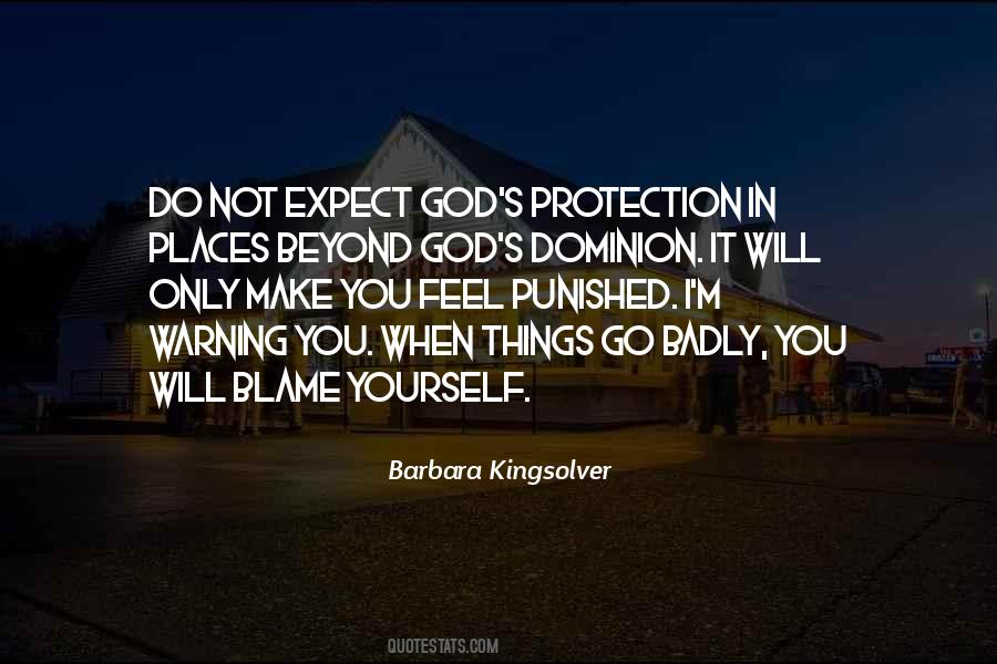 Quotes About God Protection #1486878