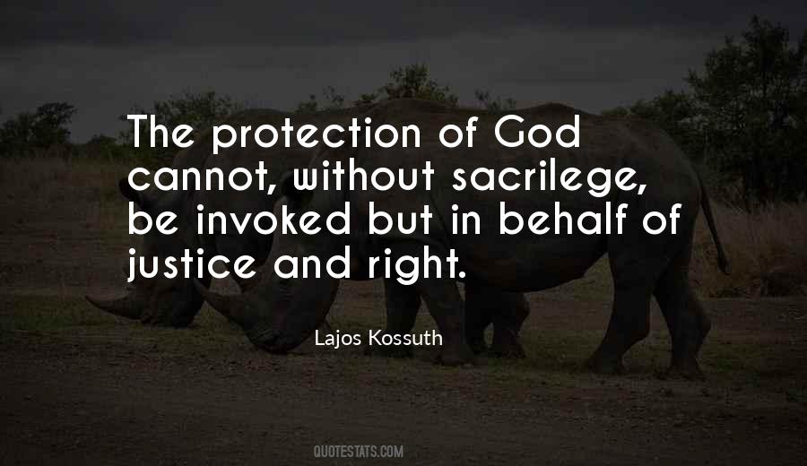 Quotes About God Protection #569412
