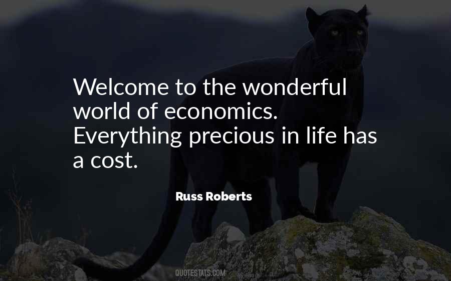 Everything Has A Cost Quotes #1222403