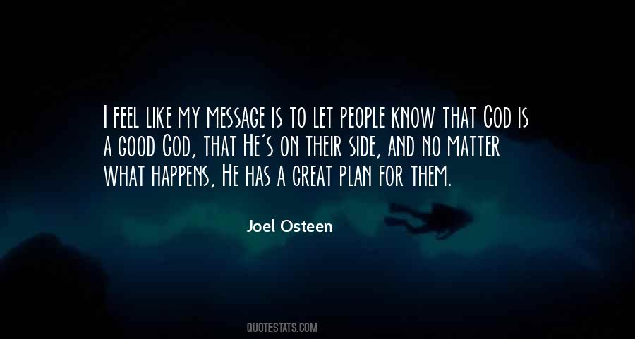 Quotes About God Plan #148238