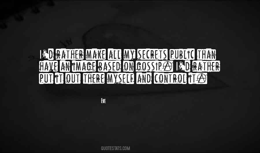 My Secrets Quotes #1668307