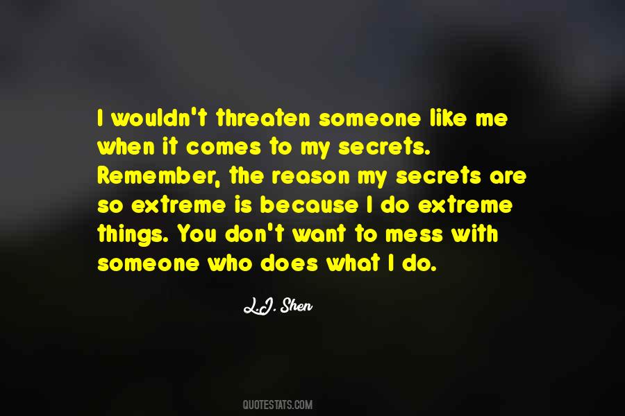 My Secrets Quotes #757750