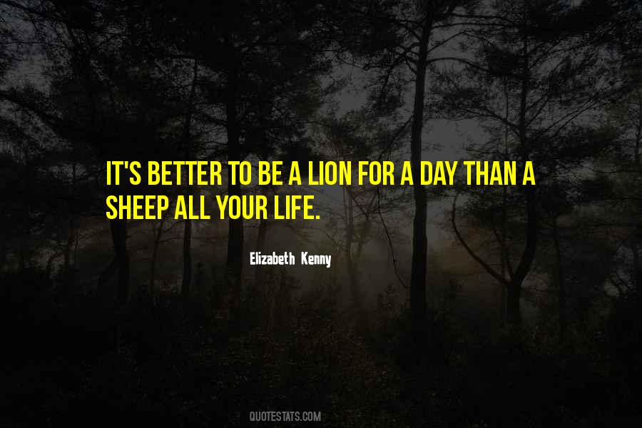 Be A Lion Quotes #565231