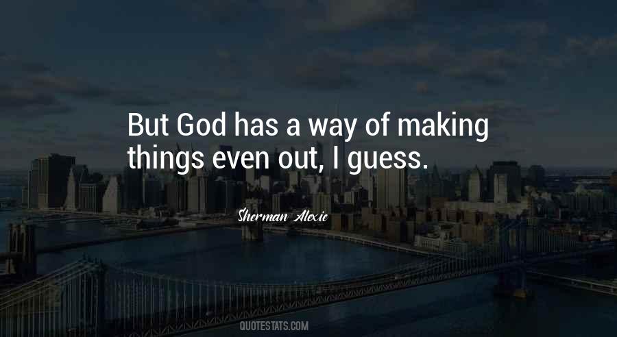 Quotes About God Making A Way #1062232