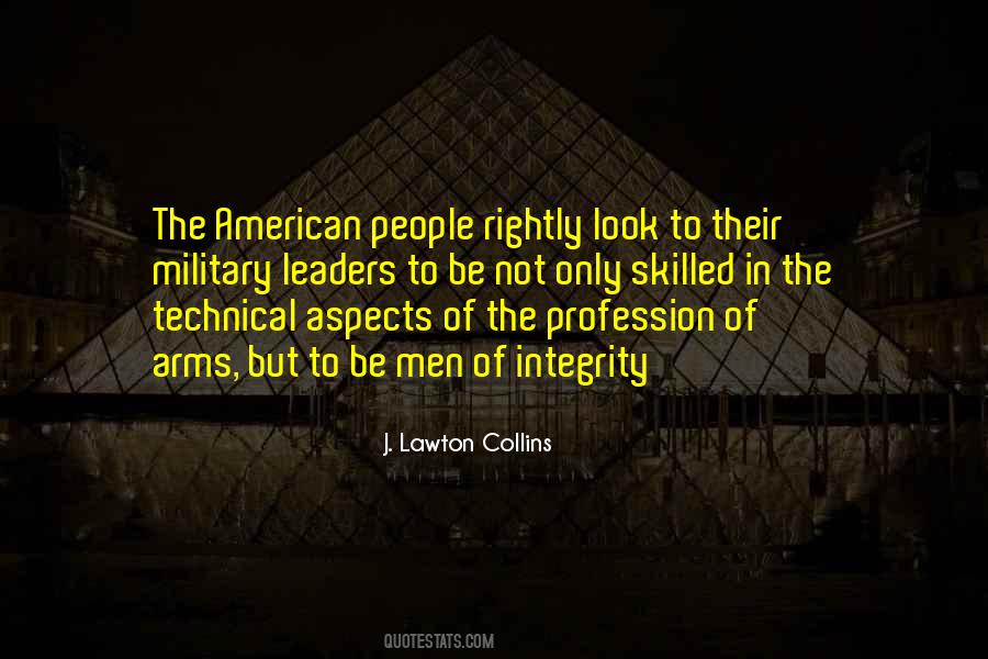 Profession Of Arms Quotes #1068013