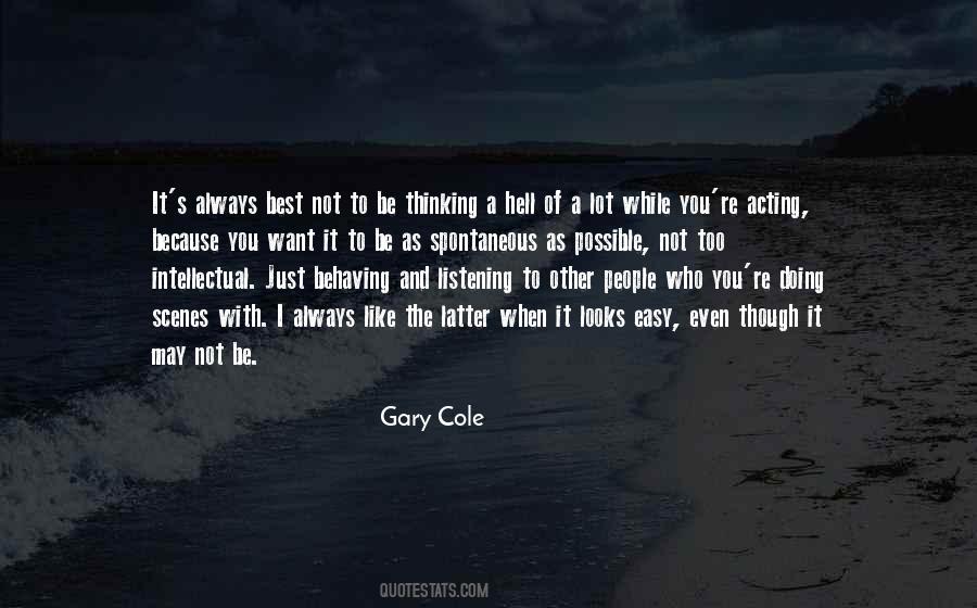 Not As Easy As It Looks Quotes #954447