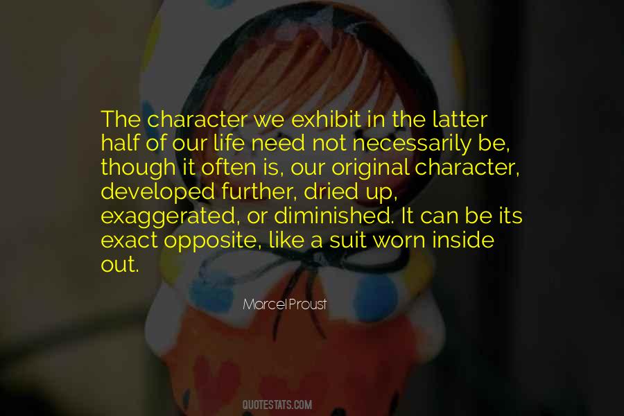 Opposite Character Quotes #402597