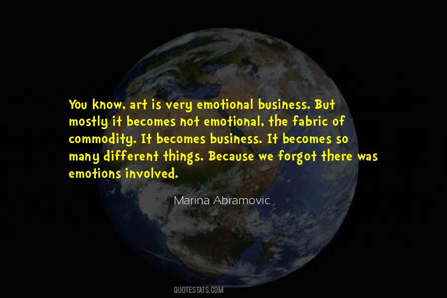 Business Emotions Quotes #89073