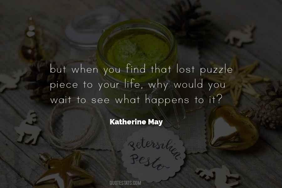 Puzzle Life Quotes #1004846