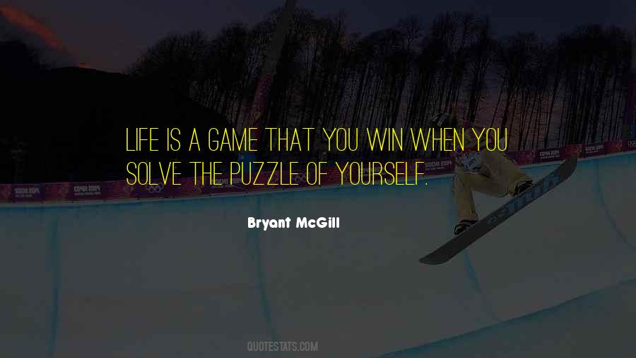 Puzzle Life Quotes #693907