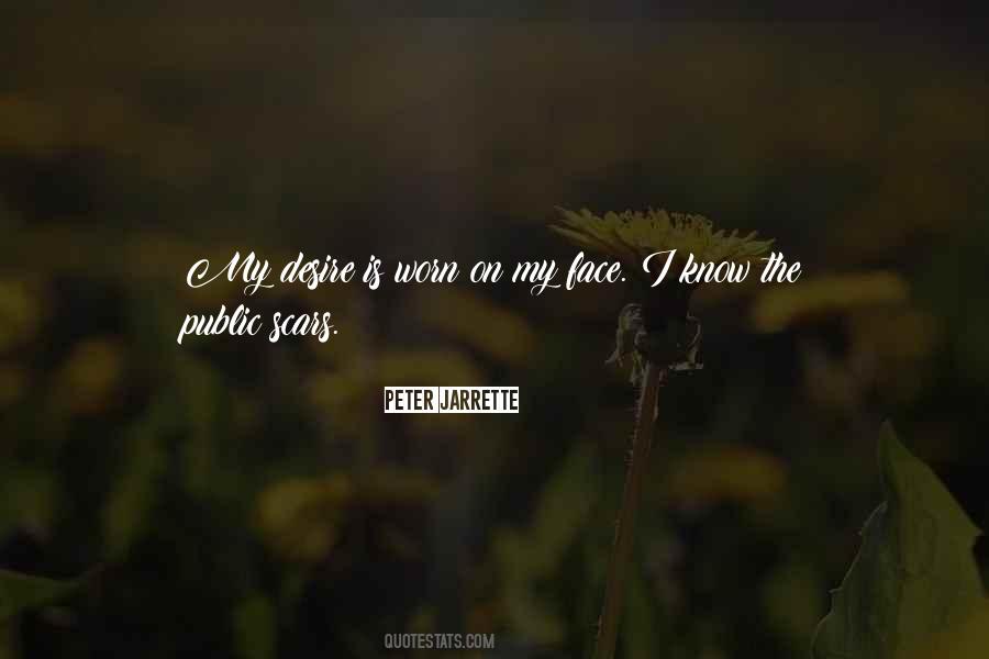 Scars On My Face Quotes #611748