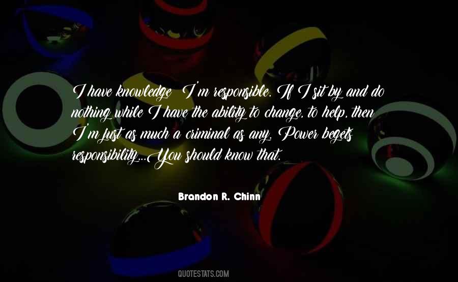 Quotes About The Ability To Change #1294812