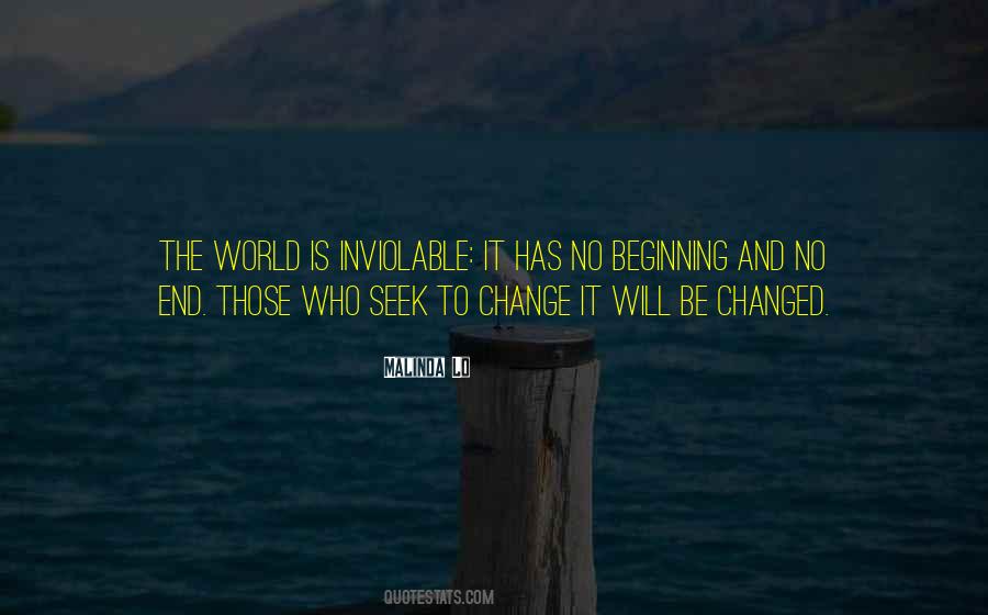 End To Beginning Quotes #1207738
