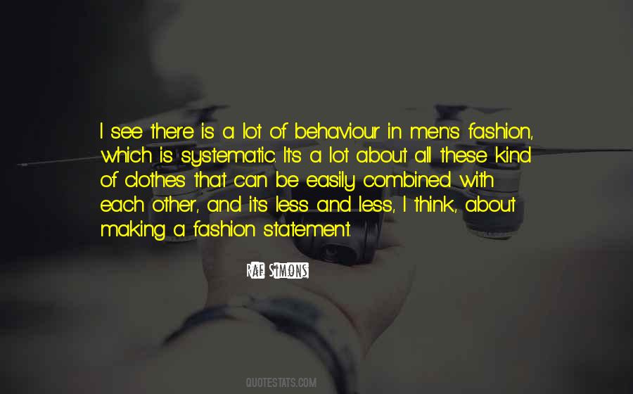 Fashion Men Quotes #289240