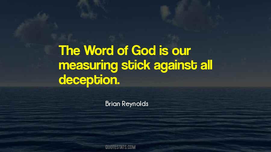 Stick To The Truth Quotes #1768265