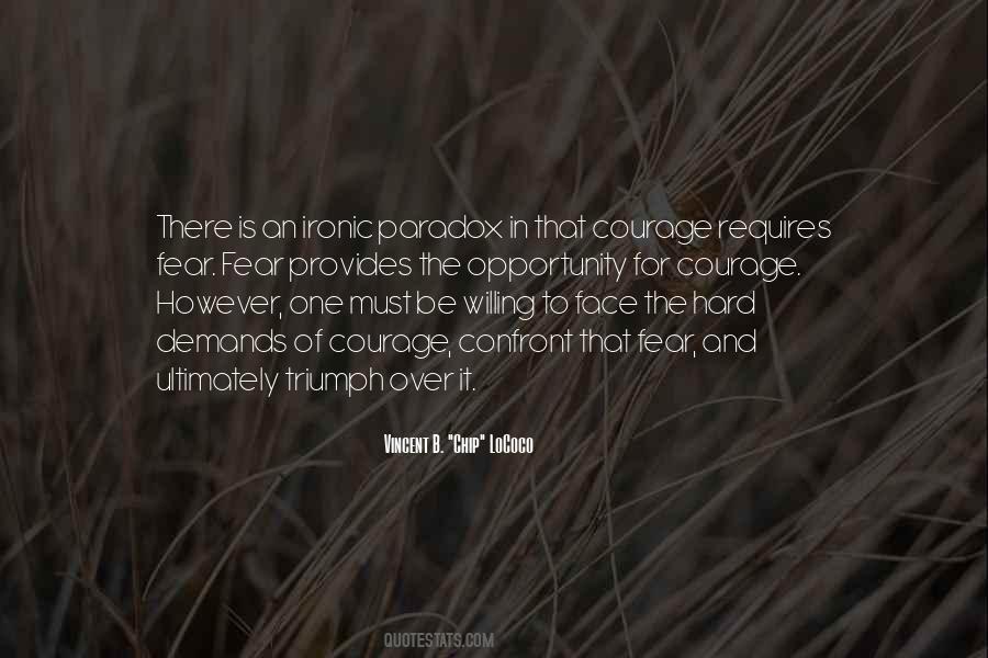 Triumph Over It Quotes #300354