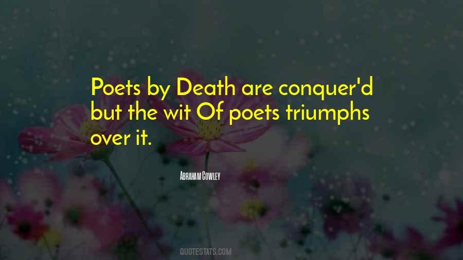 Triumph Over It Quotes #598697