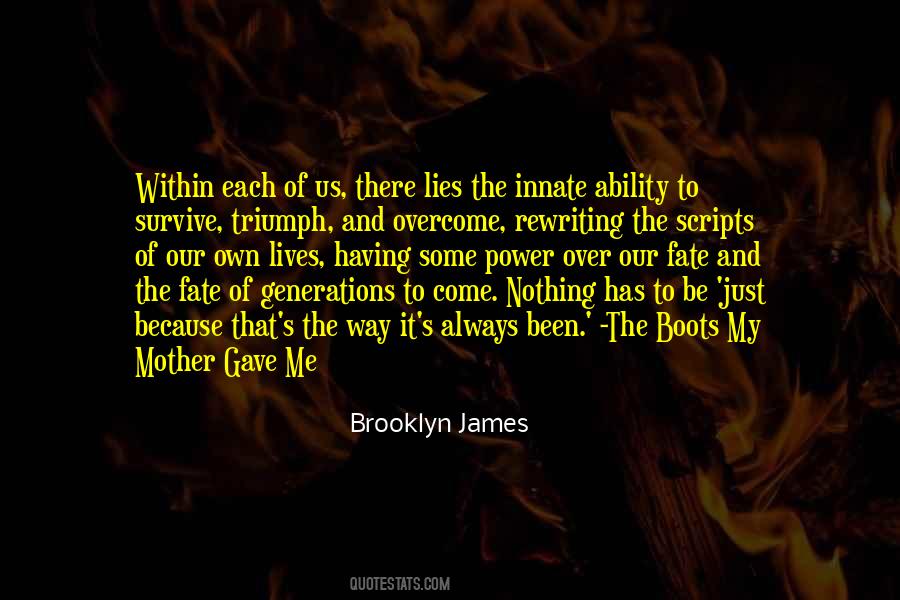 Triumph Over It Quotes #751827