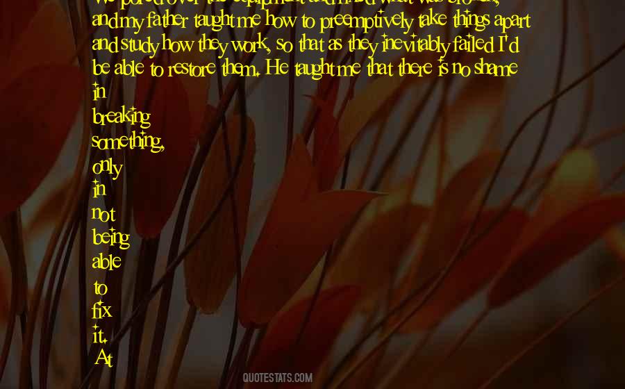 Failed As A Father Quotes #1390293