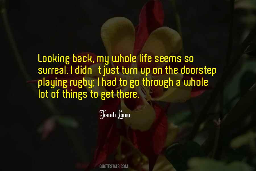 Get Back To Life Quotes #1086746