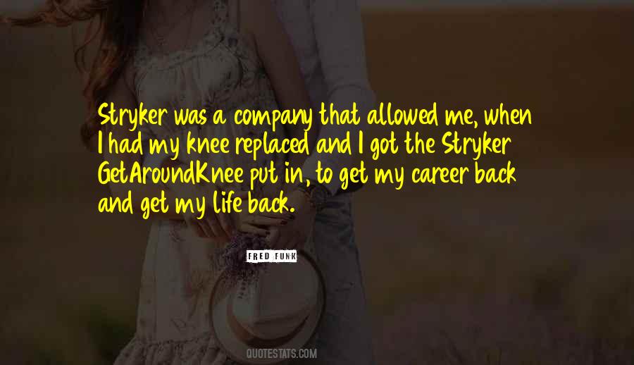 Get Back To Life Quotes #1151282