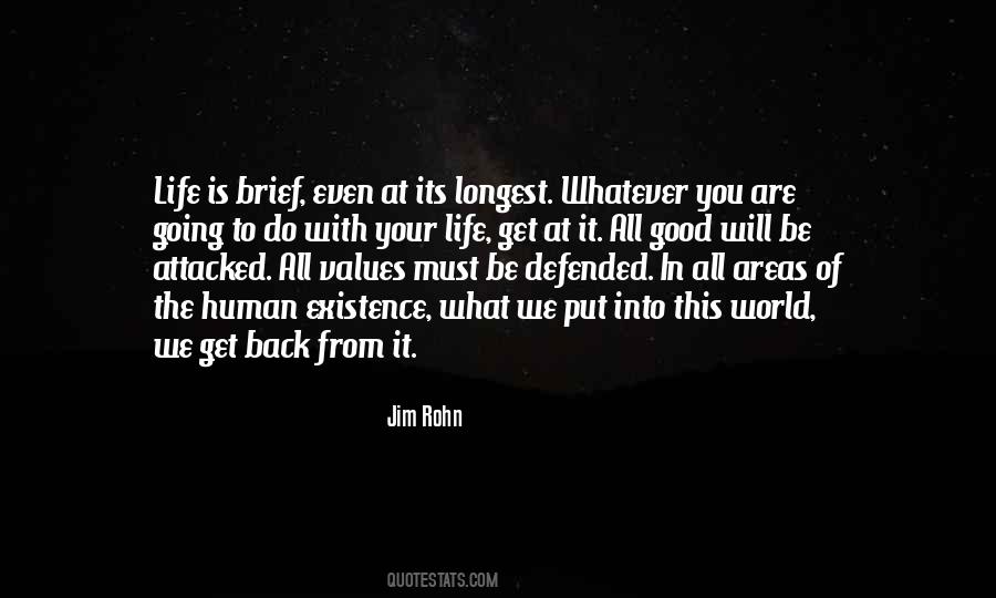 Get Back To Life Quotes #600289