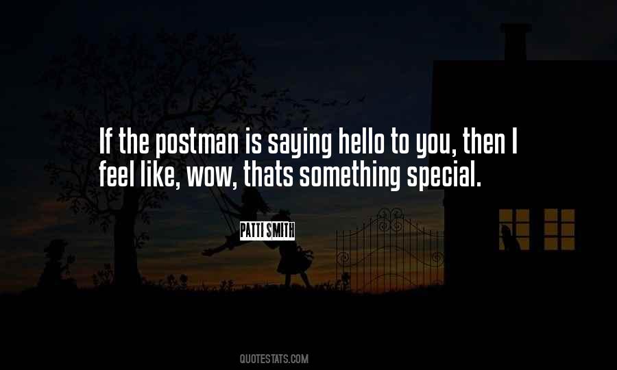 To Feel Special Quotes #205309