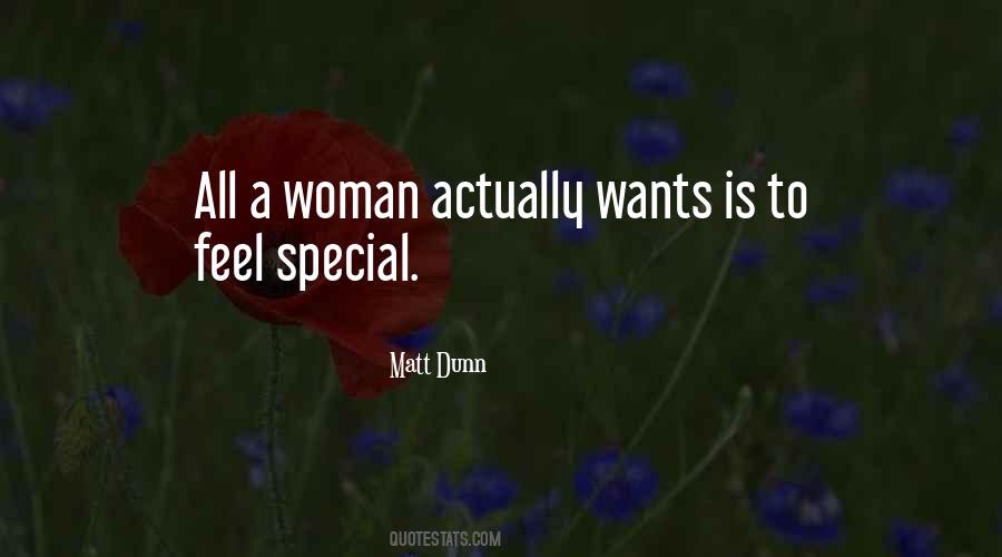 To Feel Special Quotes #370285