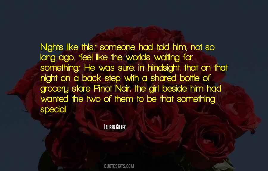 To Feel Special Quotes #783992