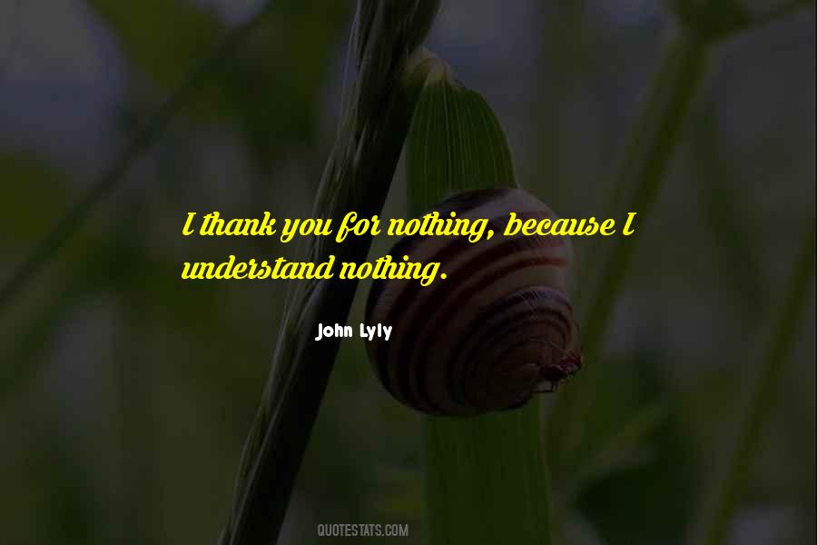 I Thank You Quotes #1042806