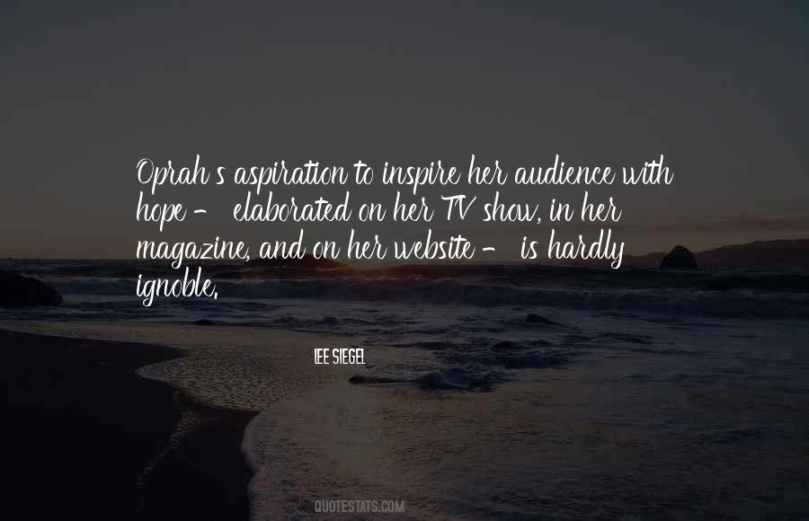 Inspire Her Quotes #1420061