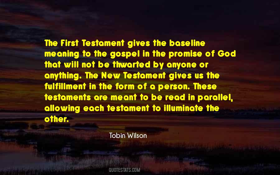 Quotes About God In The Old Testament #121885