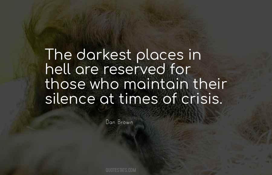 In The Darkest Times Quotes #1304103