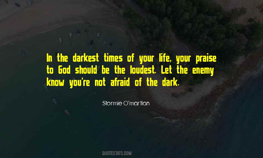 In The Darkest Times Quotes #590218